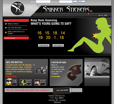 Snikker Stickers