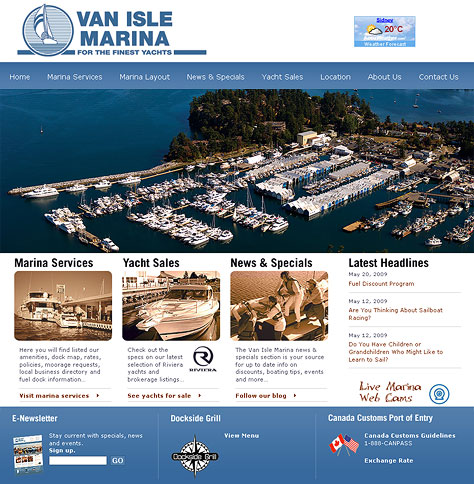 Van Isle Marina