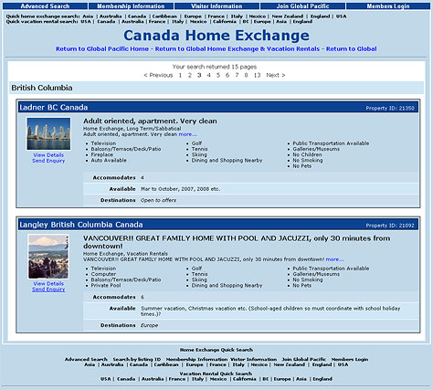 Global Pacific Vacation Homes