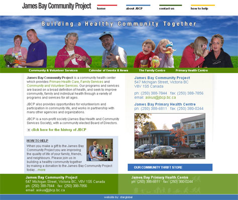 James Bay Community Project